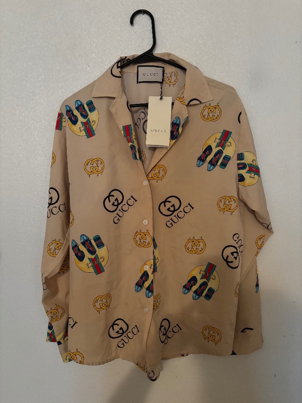 Silk Gucci shirt